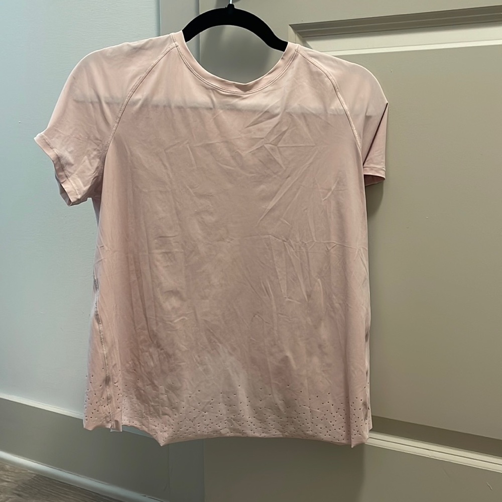 lulu lemon open back run top